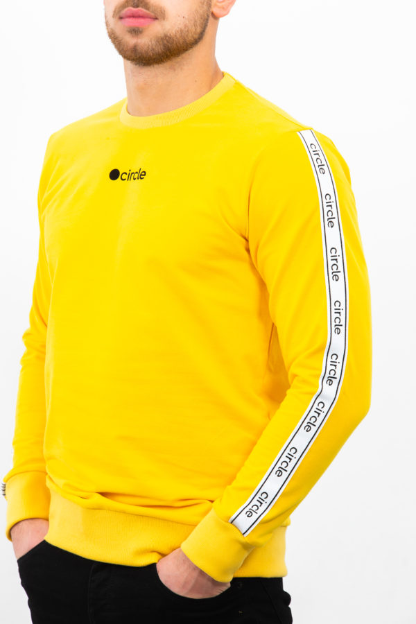 Man Sweatshirt Circle Stripes - Image 5