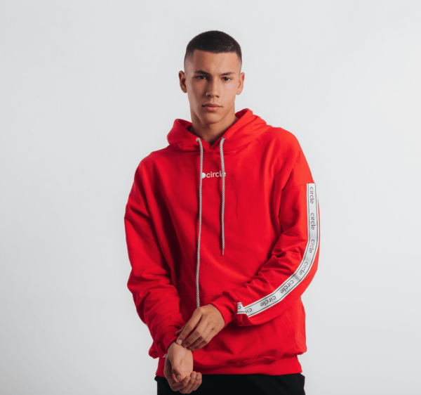 Circle Stripes Hoodie