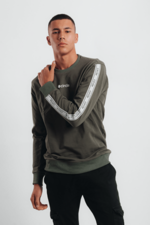 Man Sweatshirt Circle Stripes