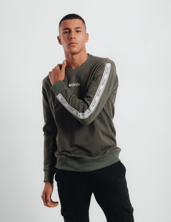 Circle Hoodie SP19M1 Navy Green - Image 2