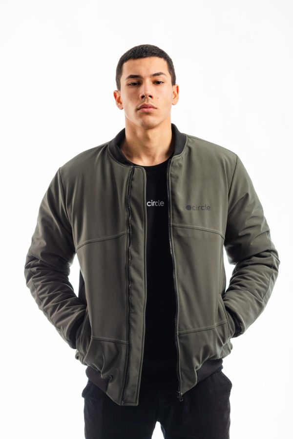 Circle Bomber Jacket Softshell - Image 4
