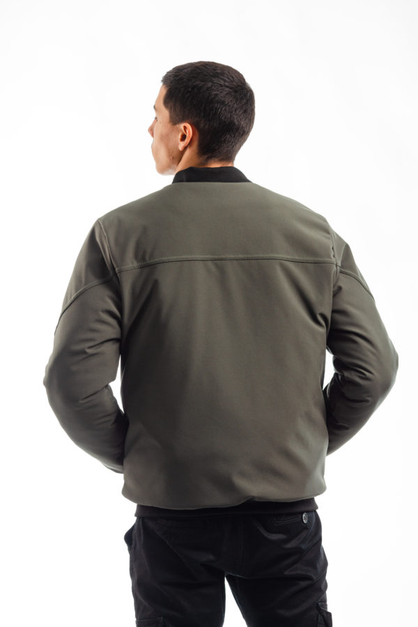 Circle Bomber Jacket Softshell - Image 7
