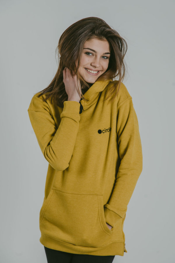 Circle® Women Hoodie F2 Side Zippers - Image 2