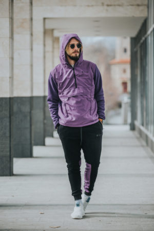 Circle® Tracksuit LXP Kangaroo Purple/Black