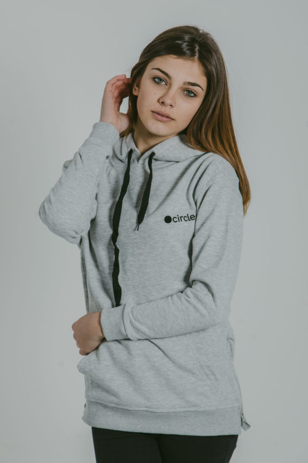 Circle® Women Hoodie F2 Side Zippers - Image 4