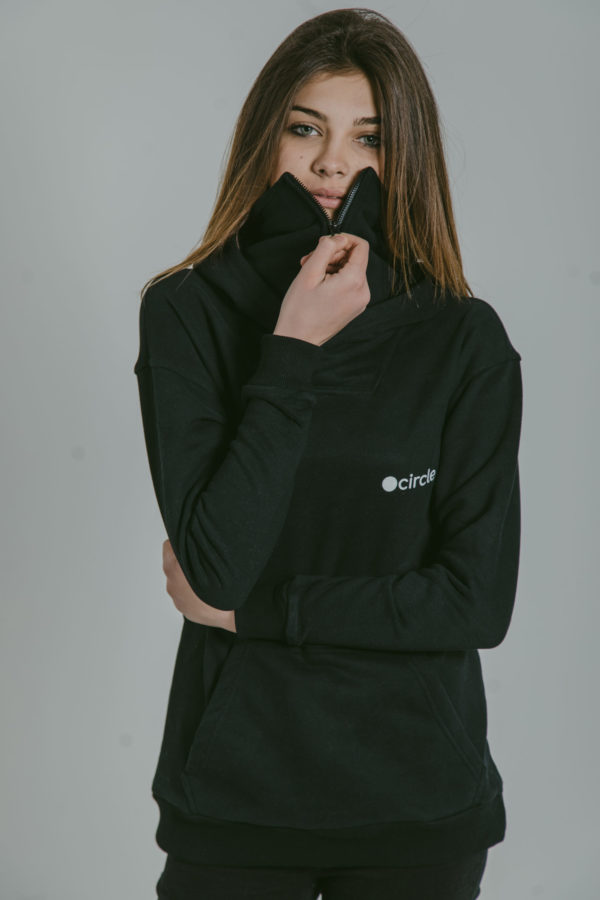 Circle® Women Hoodie High Collar - Image 4