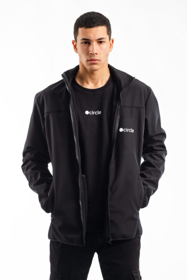 Circle Jacket Black Softshell SP20M1 - Image 2