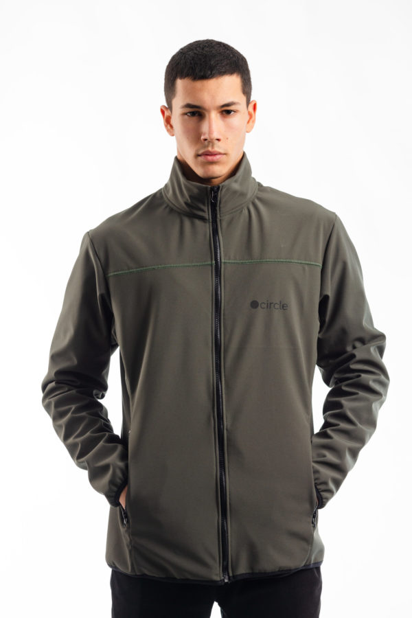 Circle Jacket Navy Green Softshell SP20M1 - Image 2