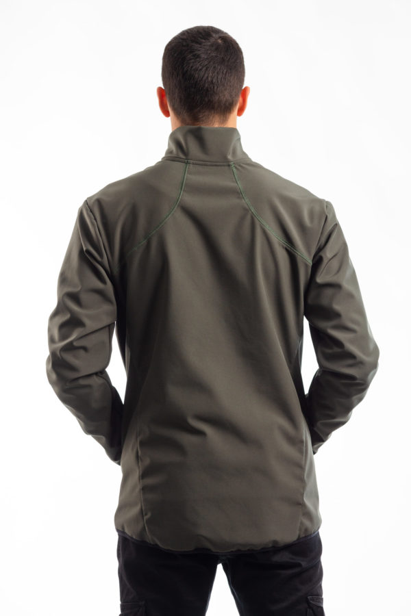 Circle Jacket Navy Green Softshell SP20M1 - Image 3