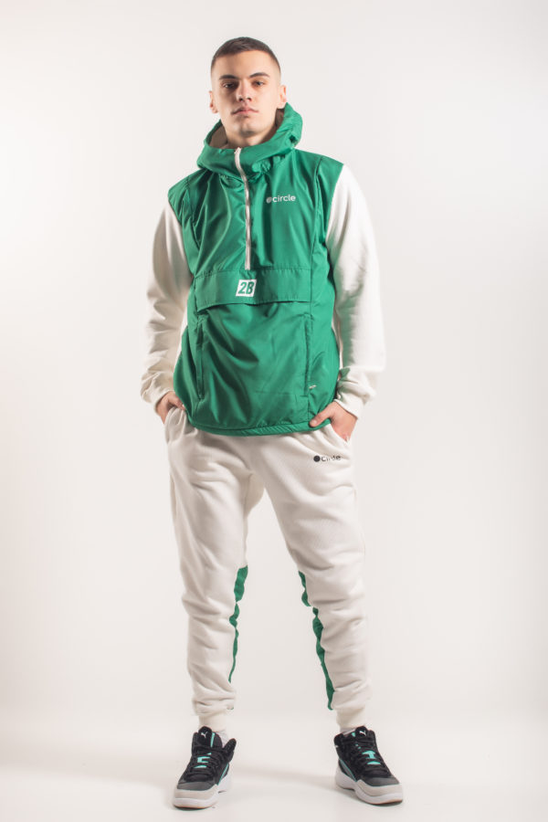 Circle® Kangaroo Tracksuit Boston Green/White
