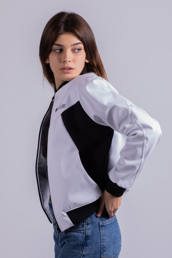 Circle Women Bomber Jacket - Image 10