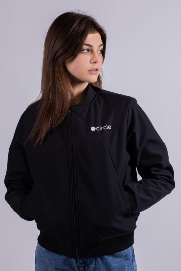 Circle Women Bomber Jacket - Image 4