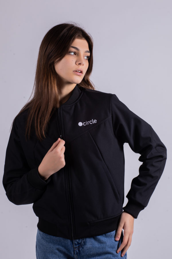 Circle Women Bomber Jacket - Image 5