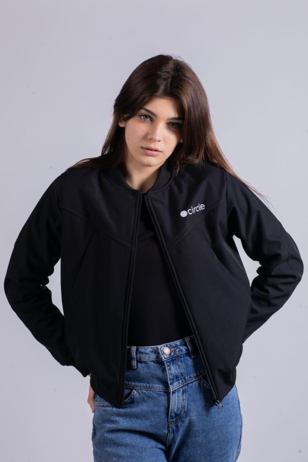 Circle Women Bomber Jacket - Image 6