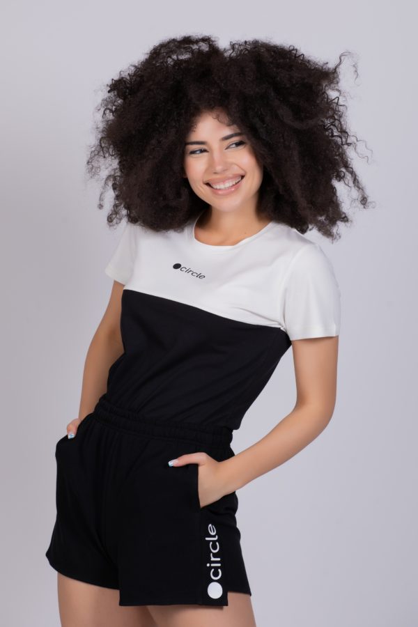 Circle Women T-Shirt White Top - Image 6