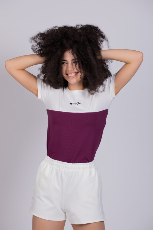 Circle Women T-Shirt White Top - Image 5