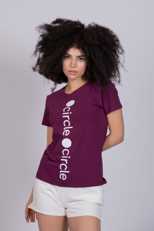 Circle Essentials Women T-Shirt Big Logo - Image 5
