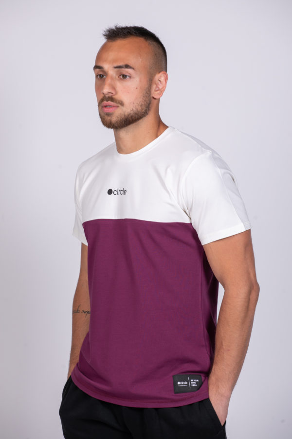 Circle Men T-Shirt White Top - Image 2