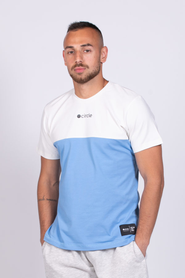 Circle Men T-Shirt White Top - Image 3