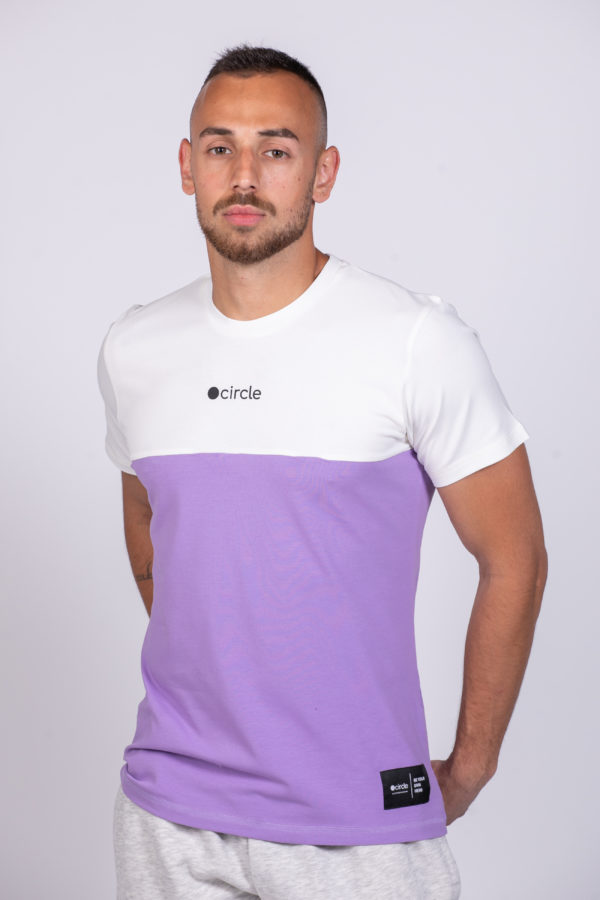 Circle Men T-Shirt White Top - Image 4