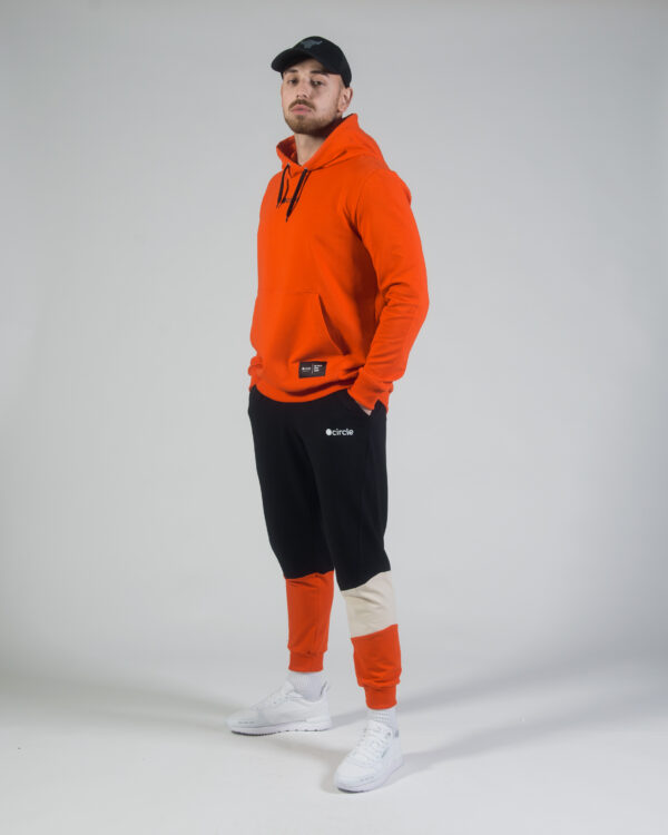 Circle Light Fleece Tracksuit w/ Hoodie