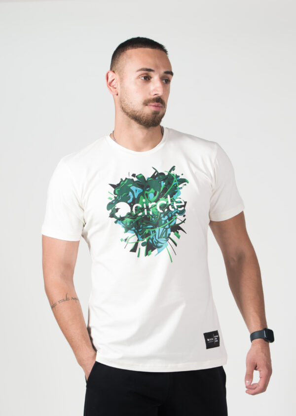 Circle Men's Essentials T-Shirt Heart Explosion - Image 8