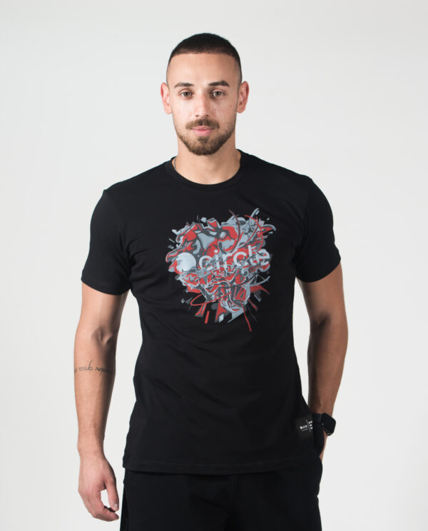 Circle Men's Essentials T-Shirt Heart Explosion - Image 5