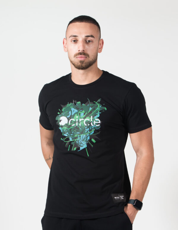 Circle Men's Essentials T-Shirt Heart Explosion - Image 3
