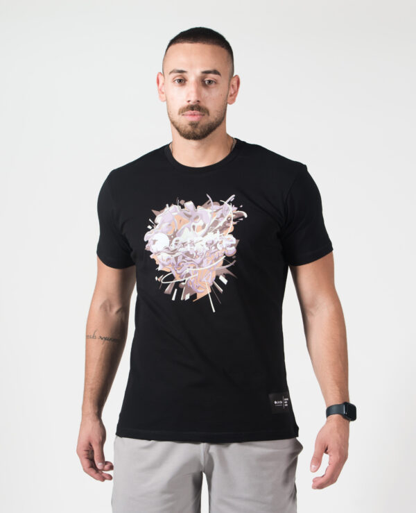 Circle Men's Essentials T-Shirt Heart Explosion - Image 6