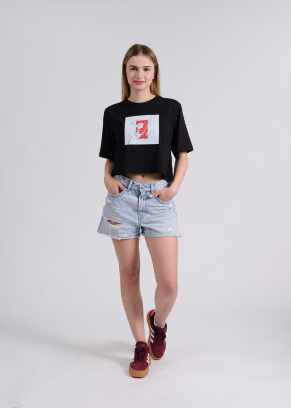 Circle Sportswear Essential Women's Oversized Cropped T-Shirt - Image 12