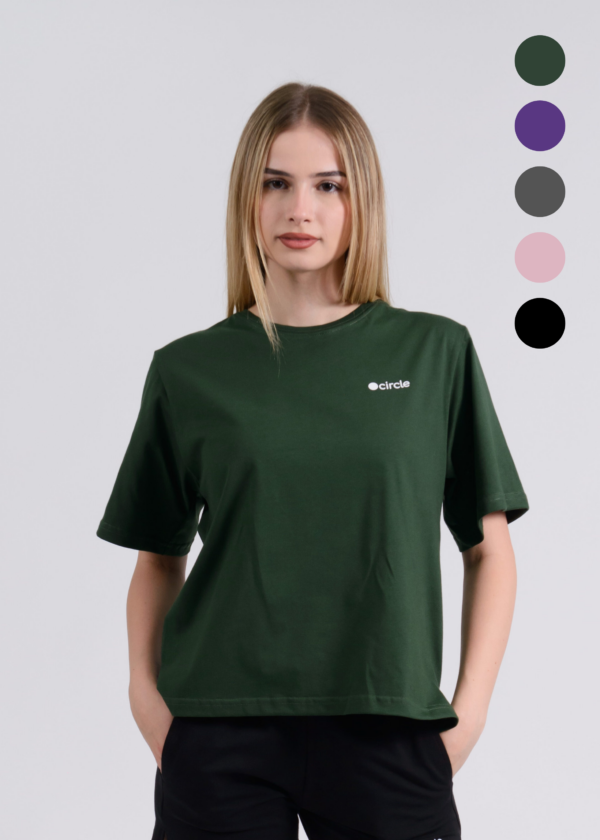Circle Sportswear Oversized Women's T-Shirt