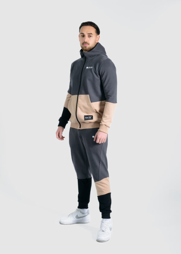 Circle Men Sportswear Zip Up Tracksuit