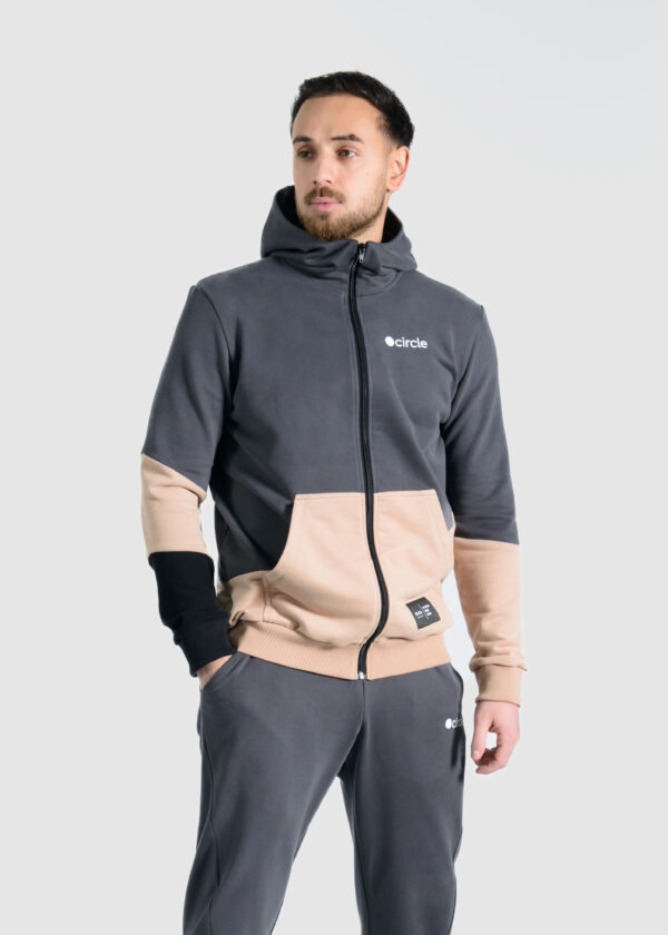 Circle Men Sportswear Zip Up Tracksuit - Image 2